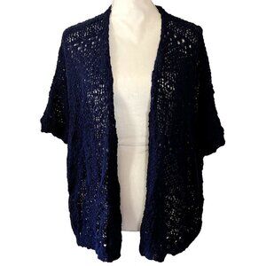 AEROPOSTALE | Knitted Cardigan Sweater | Blue | Size: Small